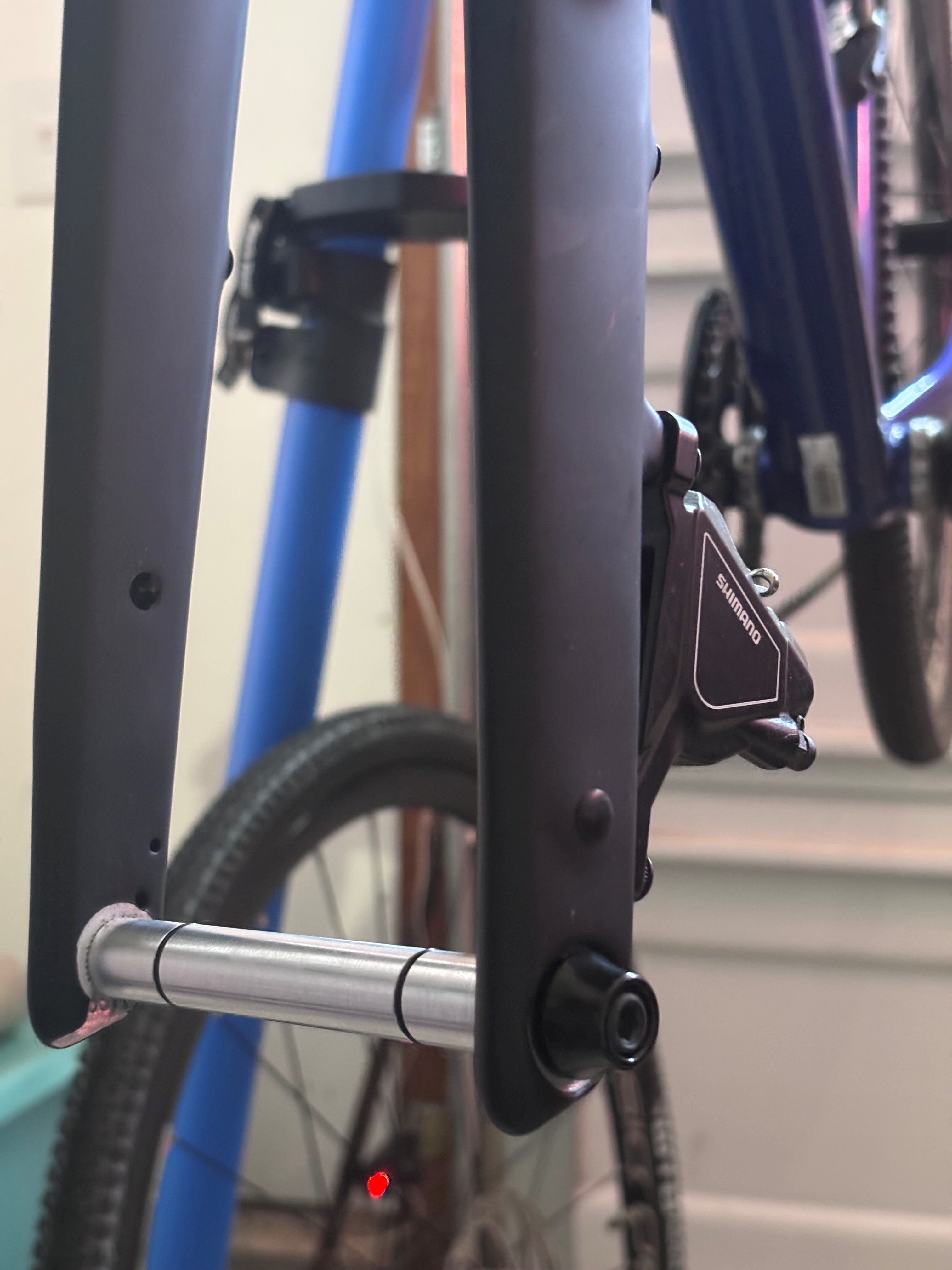 VeloFuze Thru Axle Adapter in Thru-Skew Fork